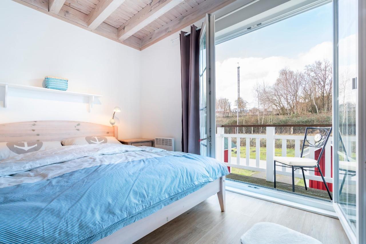 Iris Strandhus Sierksdorf Buitenkant foto